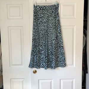 NWT Rebecca Minkoff Animal Print Skirt